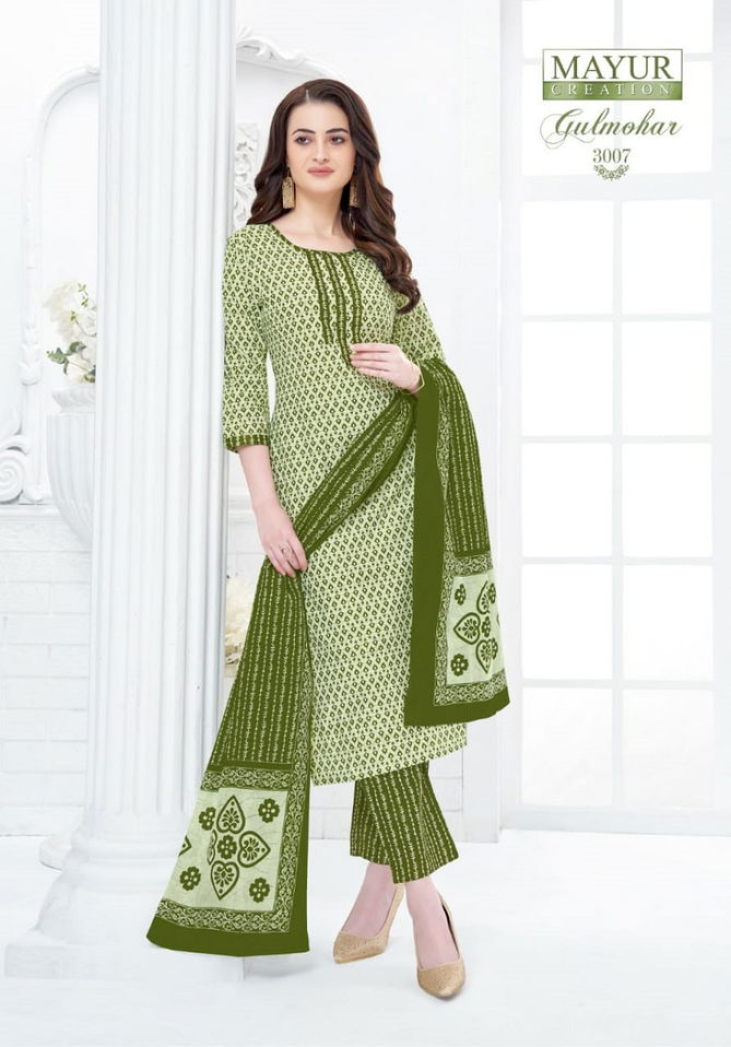 Mayur Gulmohar 3 Cotton Printed Dress Material Catalog
